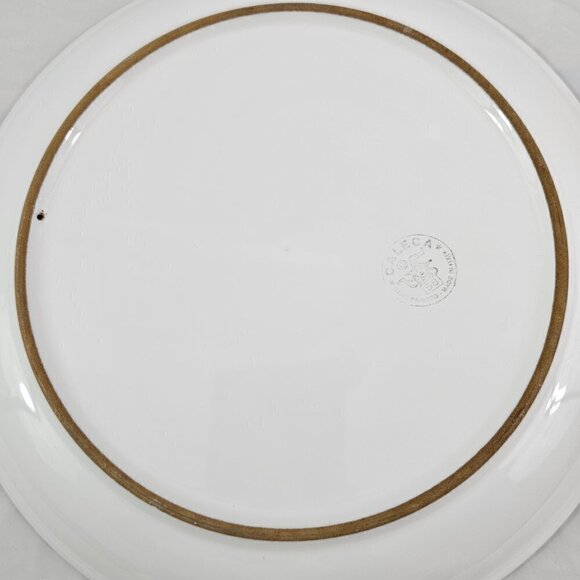 Caleca Frutta Hand Painted Italian Fruit Design 11 1/8”Dinner Plates – Set of 2 - Picture 14 of 16